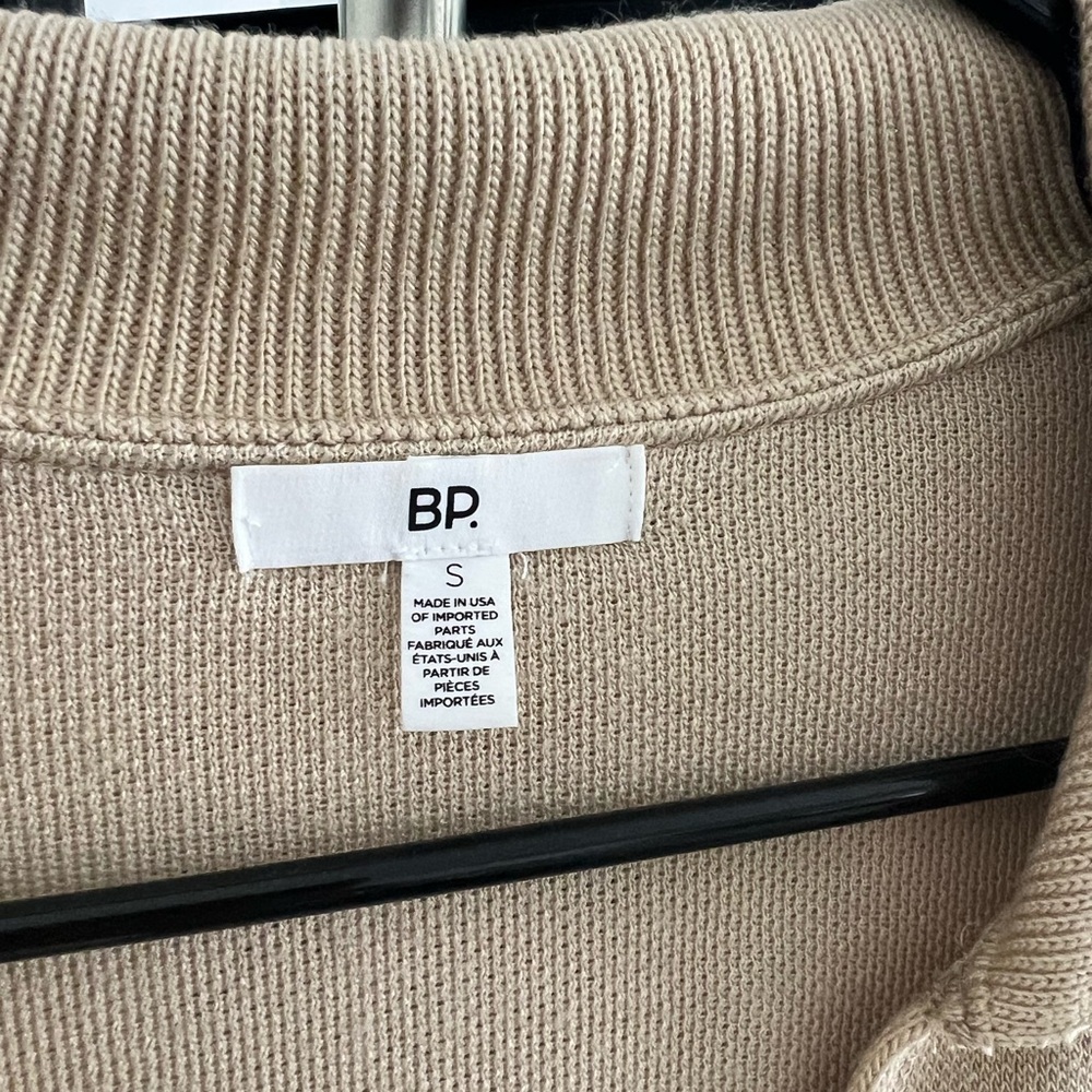 BP Beige Ribbed Knit Top - Picture 3 of 3